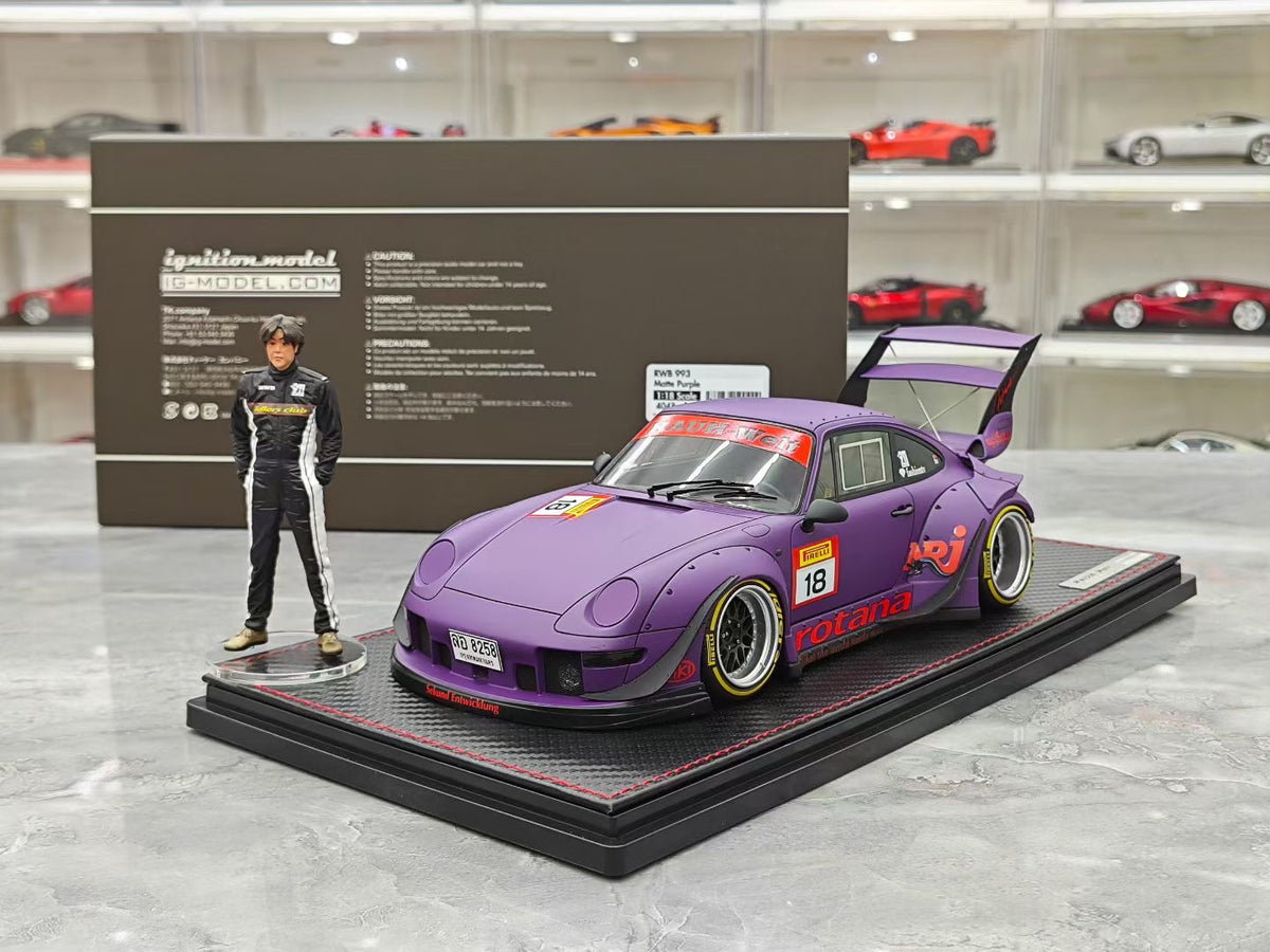 IG Porsche RWB 993 "Mr. Nakai" 1:18 Resin Model