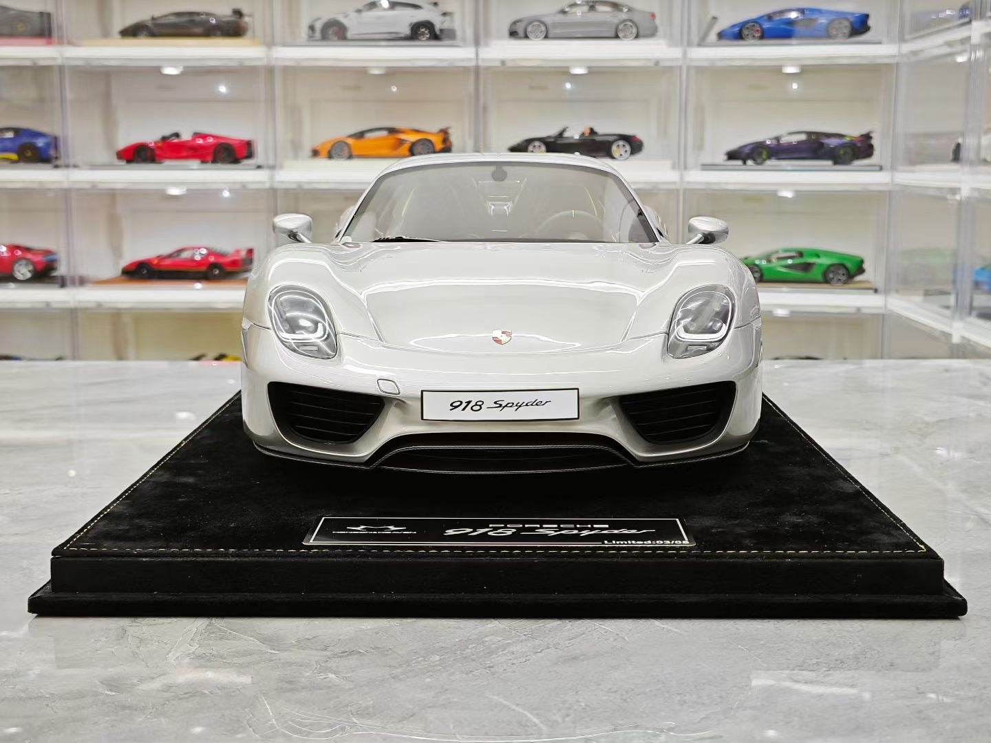 HH Model 1/8 Porsche 918 Spyder Resin