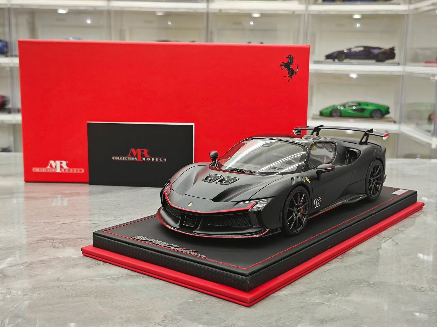 BBR 1/18 Ferrari SF90 XX Stradale Leclerc