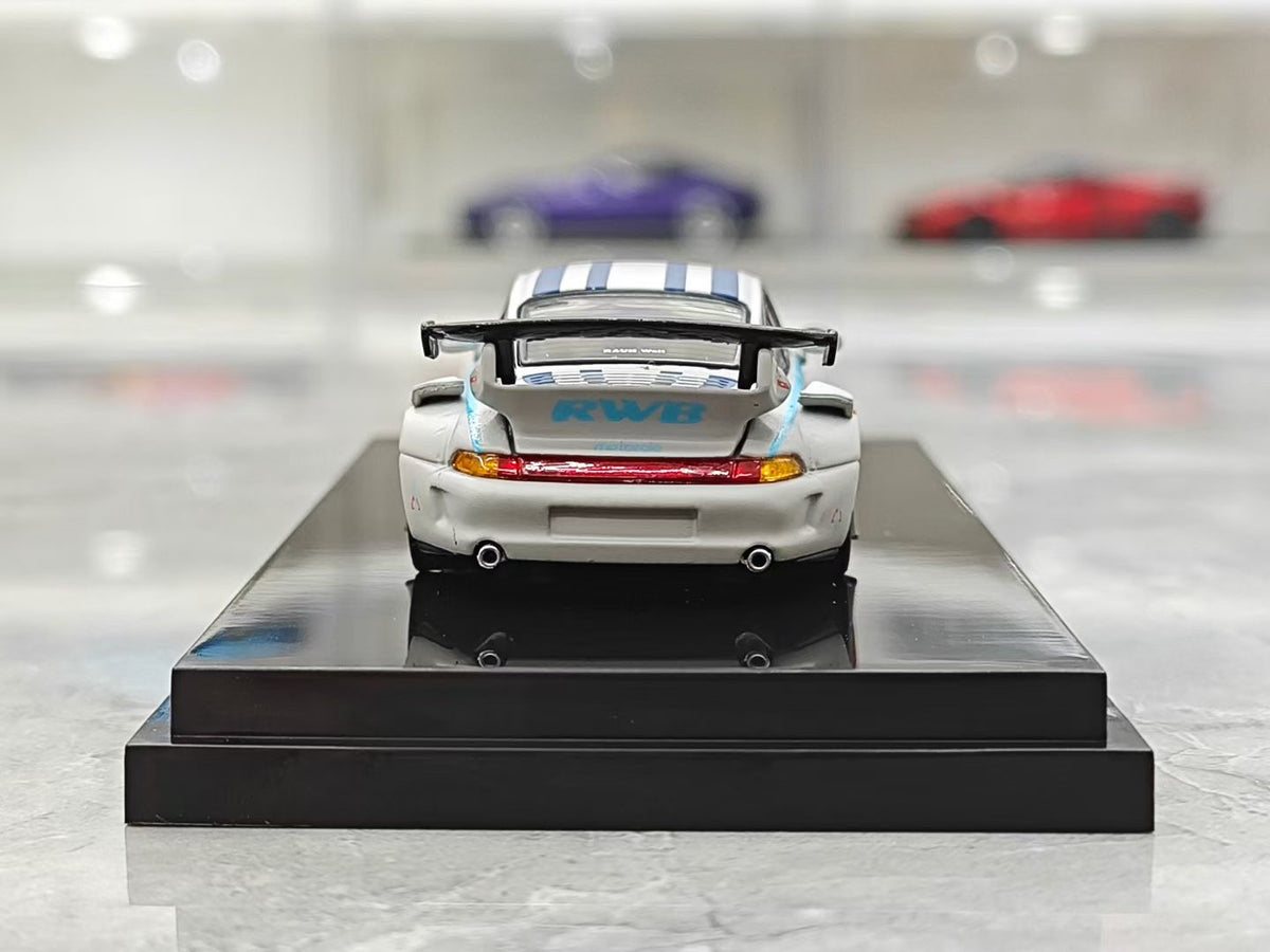MOTORHELIX Porsche RWB 993 Widebody Die-cast Model (1:64 Scale)
