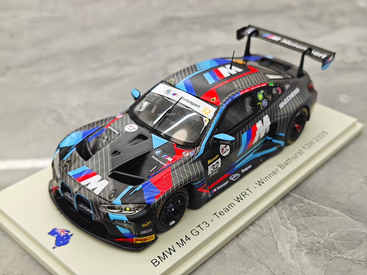 Spark 1:43 BMW M4 GT3 – 2025 Bathurst Endurance Race Winner