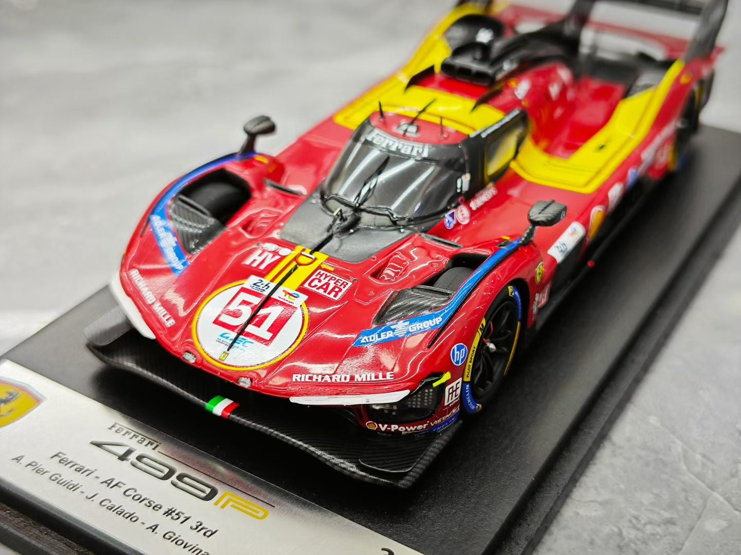 Looksmart 1/43 2025 Le Mans Ferrari 499P AF Corse