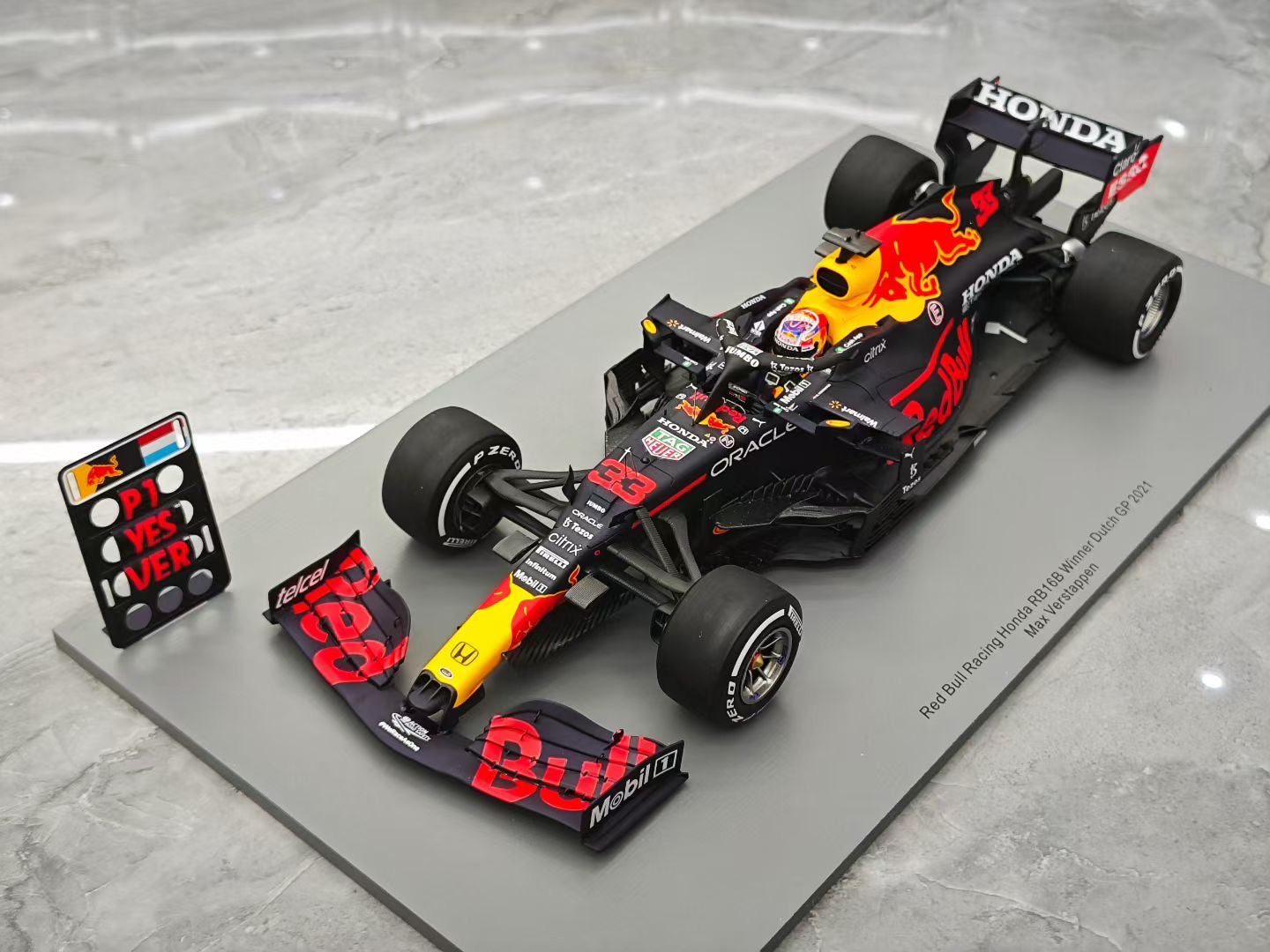 SPARK 1/18 2021 Dutch Grand Prix RB16 Verstappen wins