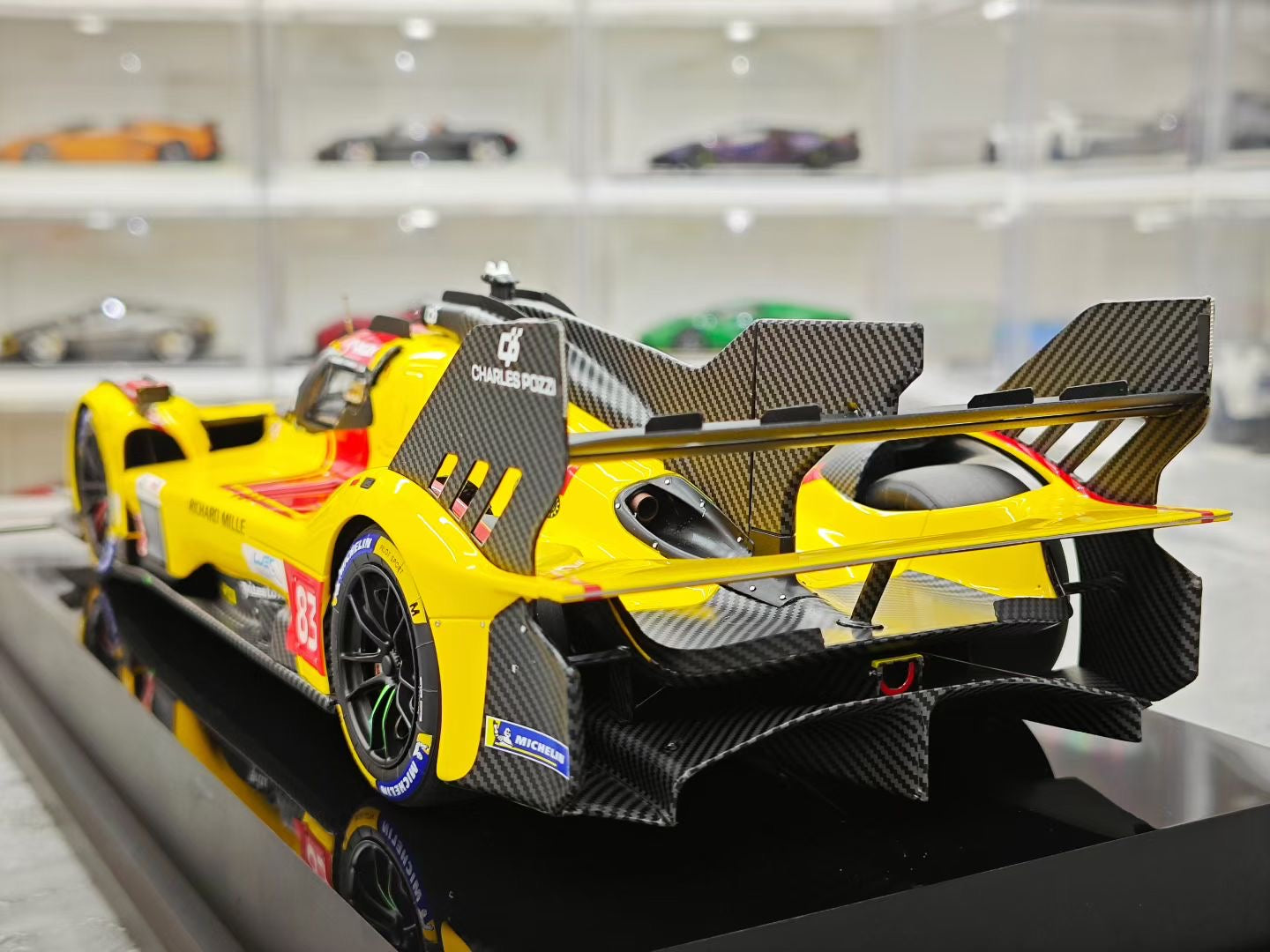 Amalgam 1/18 2025 Le Mans Ferrari 499 #83 Ye Yifei Racing Car