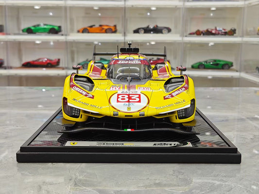 BBR 1/12 2025 Le Mans Victory Ferrari 499P No. 83, Ye Yifei