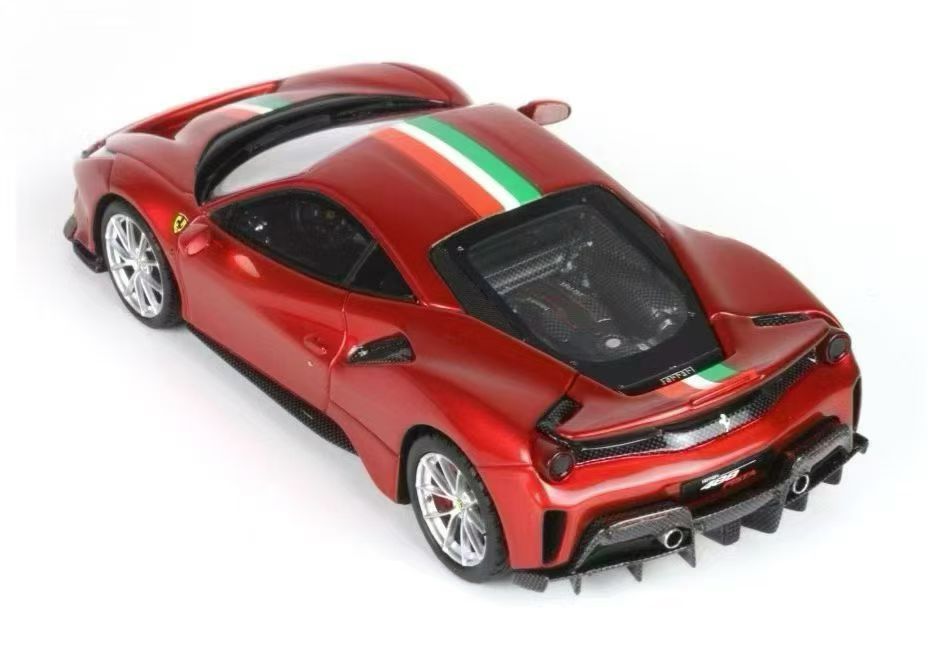 BBR First Pre-Order 1/43 Ferrari 488 Pista RED F1 2007 Metallic Red