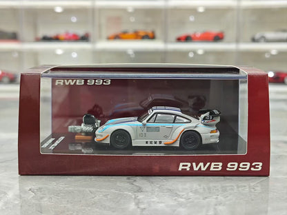 MOTORHELIX Porsche RWB 993 Widebody Die-cast Model (1:64 Scale)