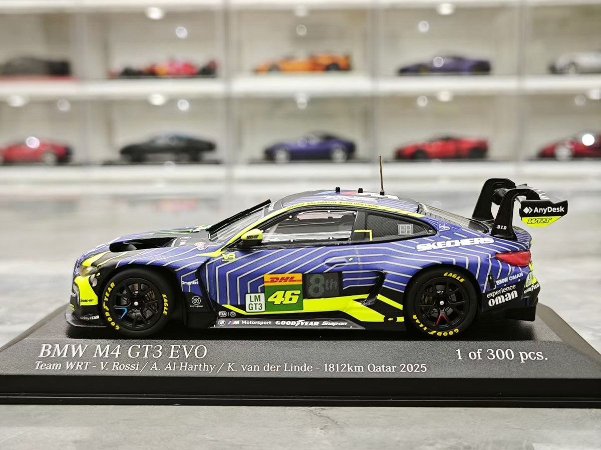 Minichamps 2025 Le Mans BMW M4 GT3 EVO (1:43 scale die-cast model)