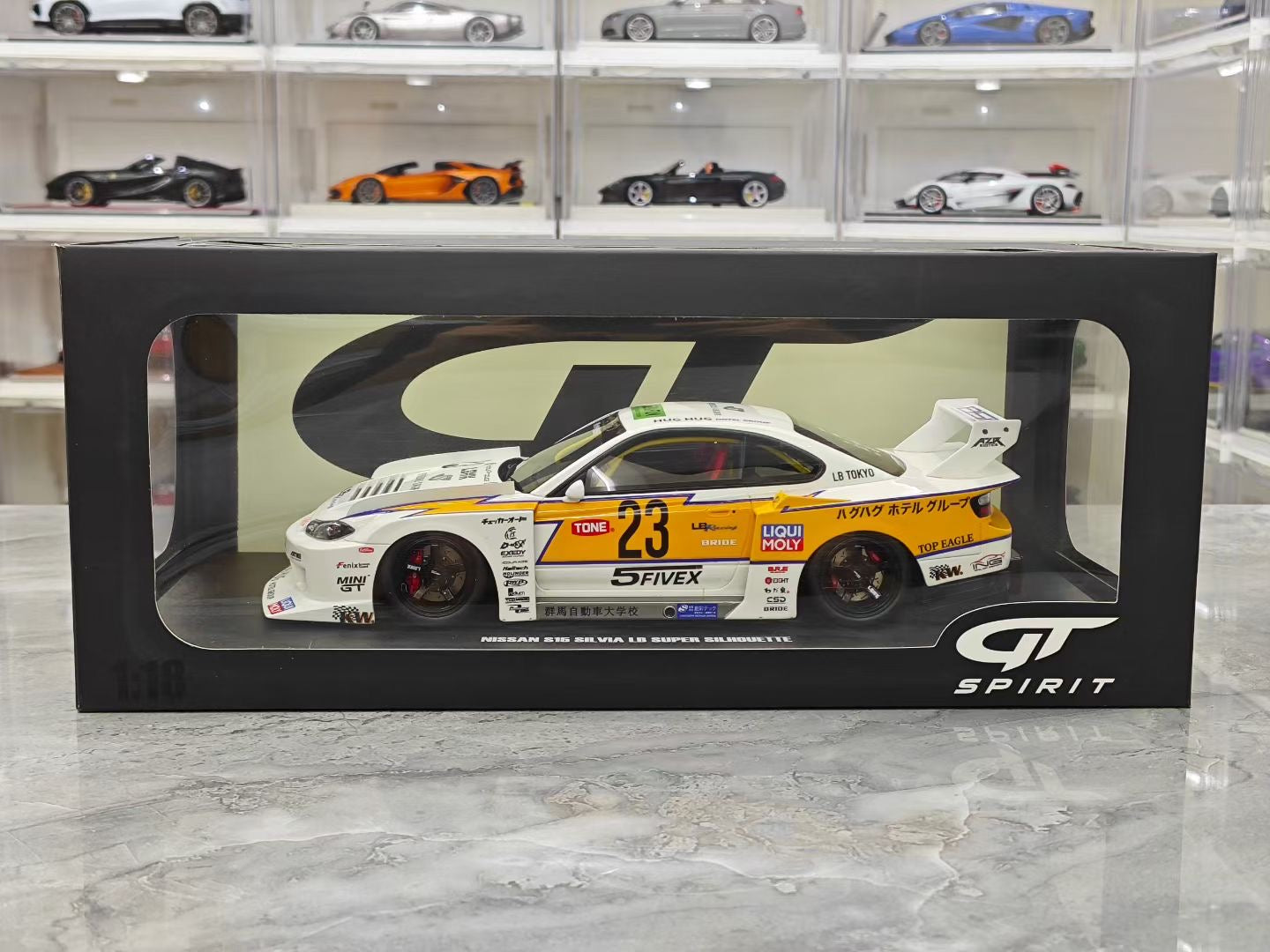 GT Spirit 1/18 Nissan S15 SILVA LB resin