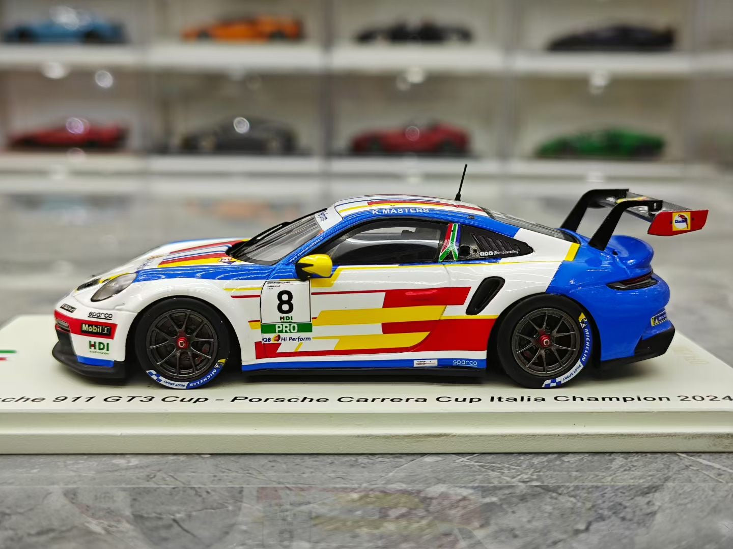 SPARK 1/43 2024 Carrera Cup Porsche 911 GT3 CUP No. 8