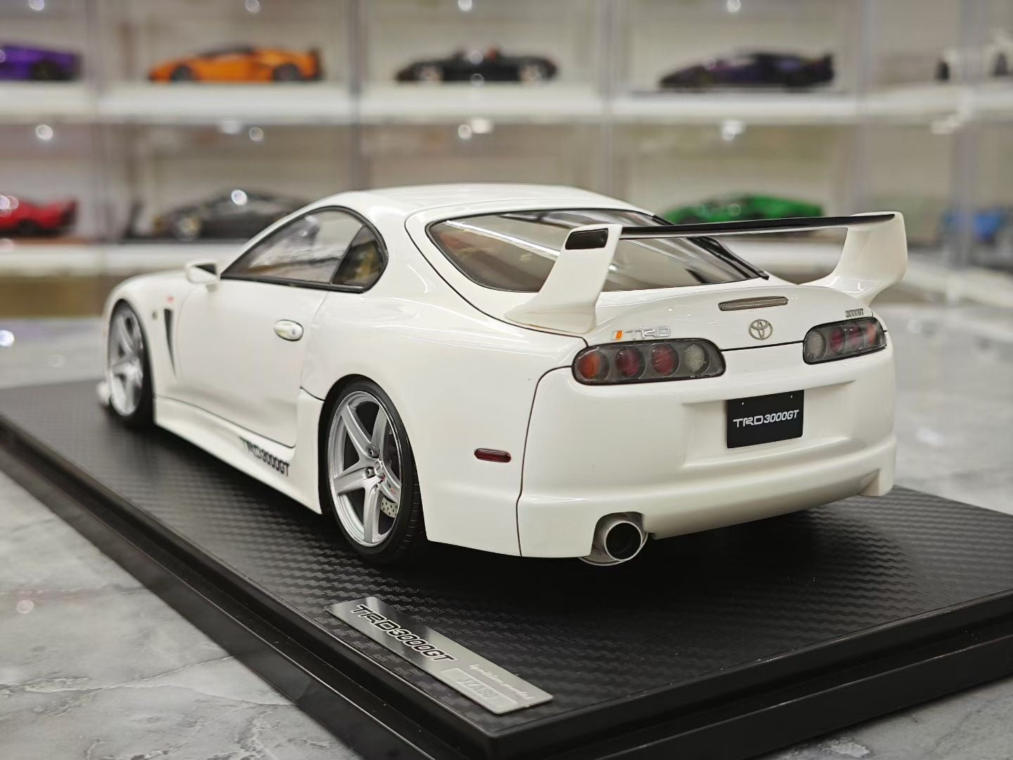 IG 1/18 Toyota Supra A80 TRD 3000GT JDM Resin Model