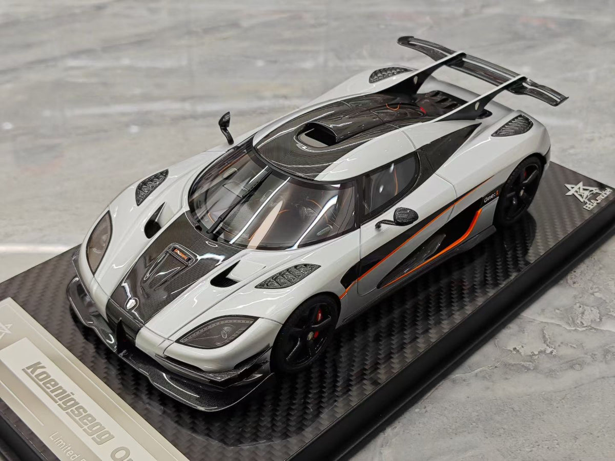 BBA Model Koenigsegg One:1 1:18 Resin Model