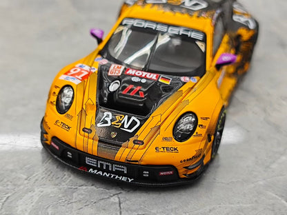 TH 2024 Le Mans Porsche 911 GT3 R (No. 91) 1:64 Die-cast Model