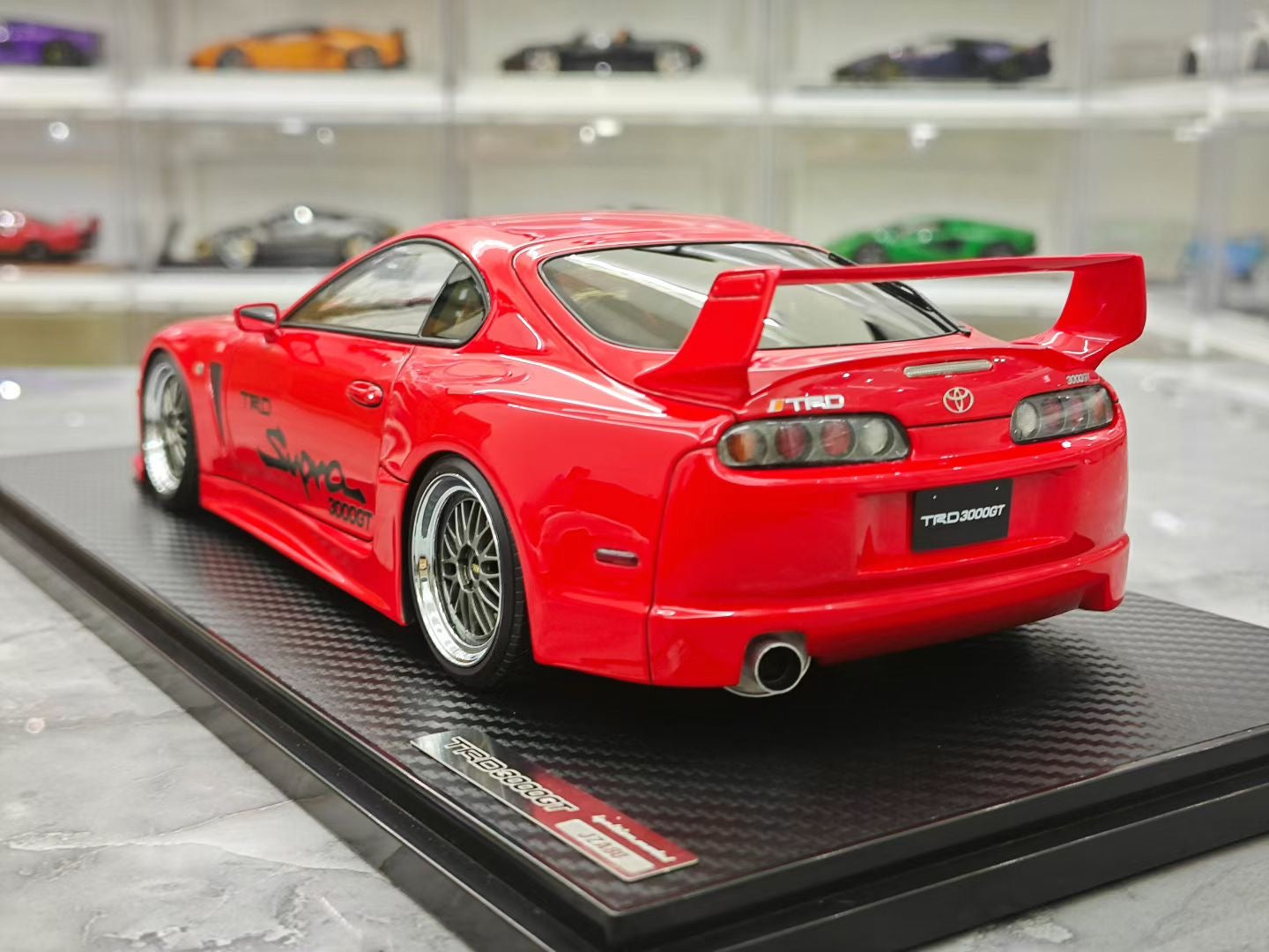 IG 1/18 Toyota Supra A80 TRD 3000GT JDM Resin Model