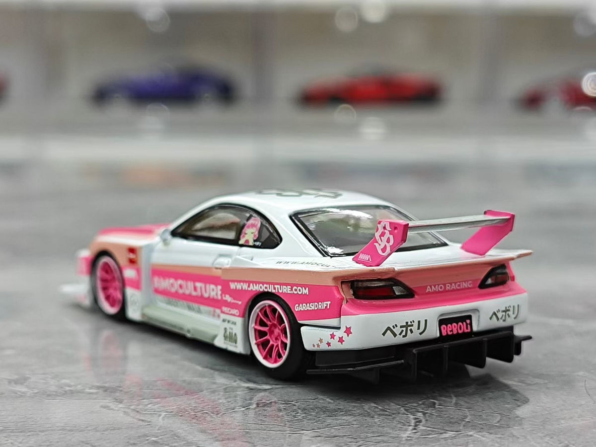 MINI GT Nissan Silvia S15 LB Widebody 1:64 #1239 — Blister Pack: 108 / Carded: 115