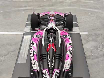 Minichamps 1/18 2025 Japan Station Haas VF-25 Ocon Resin F1