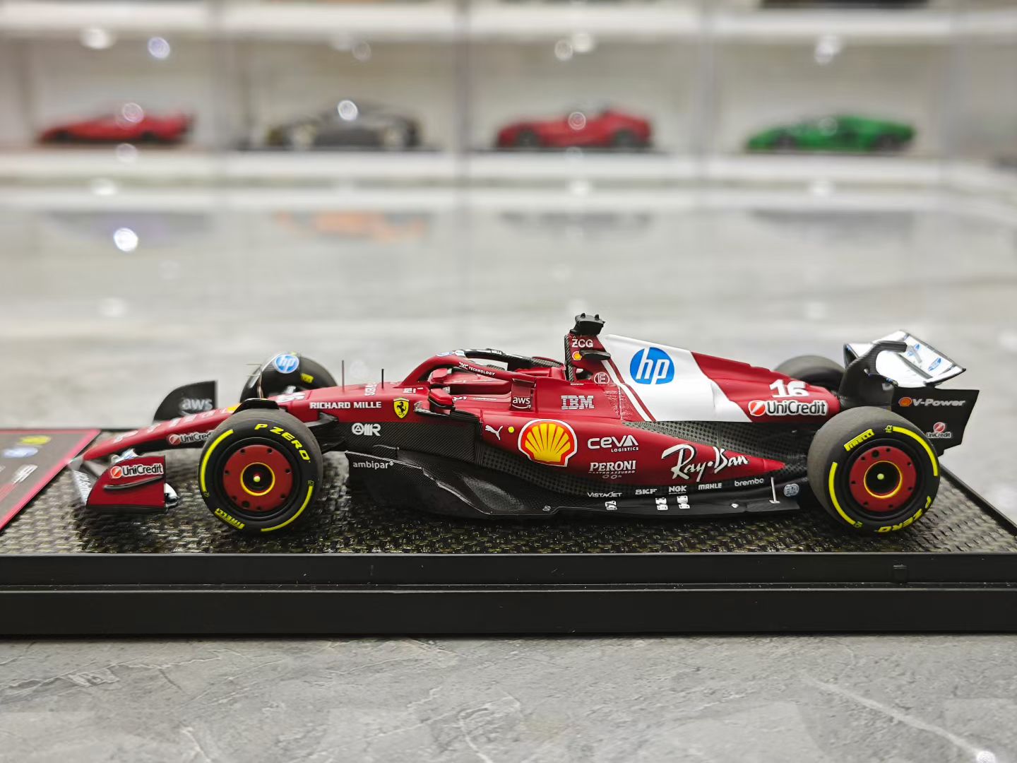 BBR 1/43 2025 China Grand Prix SF25 Leclerc F1 Model
