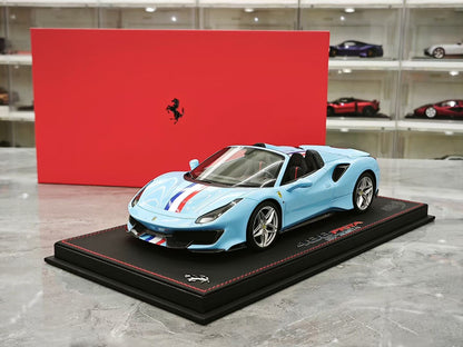 BBR Ferrari 488 Pista Spider (Convertible) – 1:18 scale resin model –