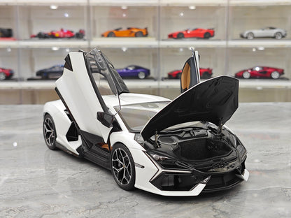 LCD Lamborghini Revuelto (New Flagship V12) 1:18 Scale Die-cast Model – Fully Opening Parts