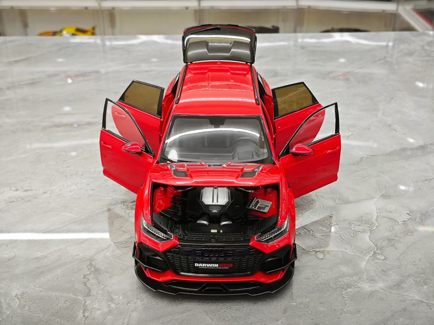 KiloWorks 1/18 Audi RS6 DarwinPRO Alloy