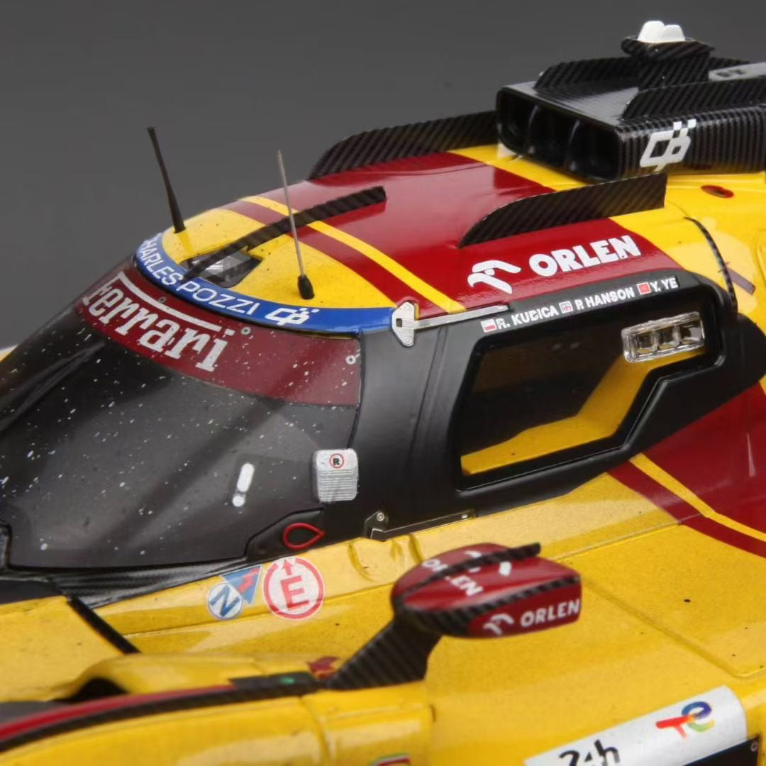 BBR 1/18 New Leather Sole Ferrari 499P Le Mans 2025 Car No. 83 Champion Ye Yifei