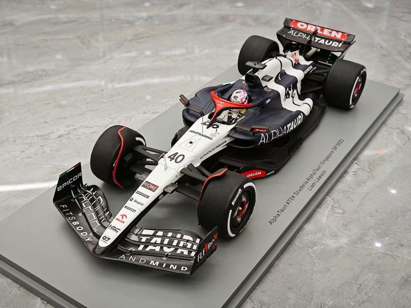 Spark 1/18 2023 Dutch Grand Prix AlphaTorri AT04 Liam Rawson F1