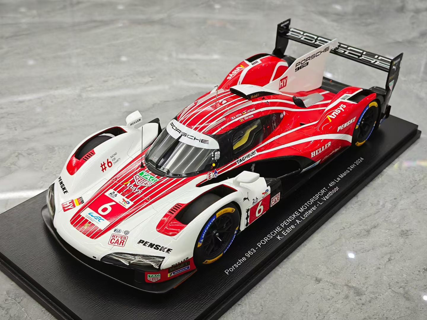 Spark 1/18 2024 Le Mans, Pontscher Racing Team, Porsche 963