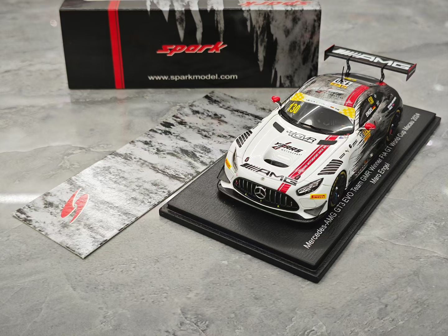 SPARK 1/43 2024 Macau GT Cup Victory - Mercedes GT3 EVO