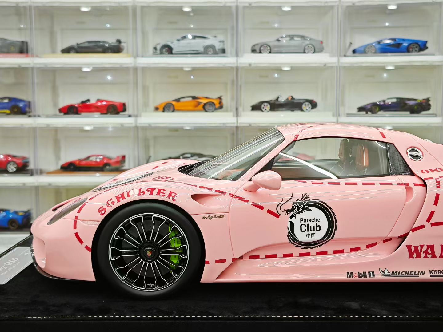 HH Model 1/8 Porsche 918 Spyder Resin