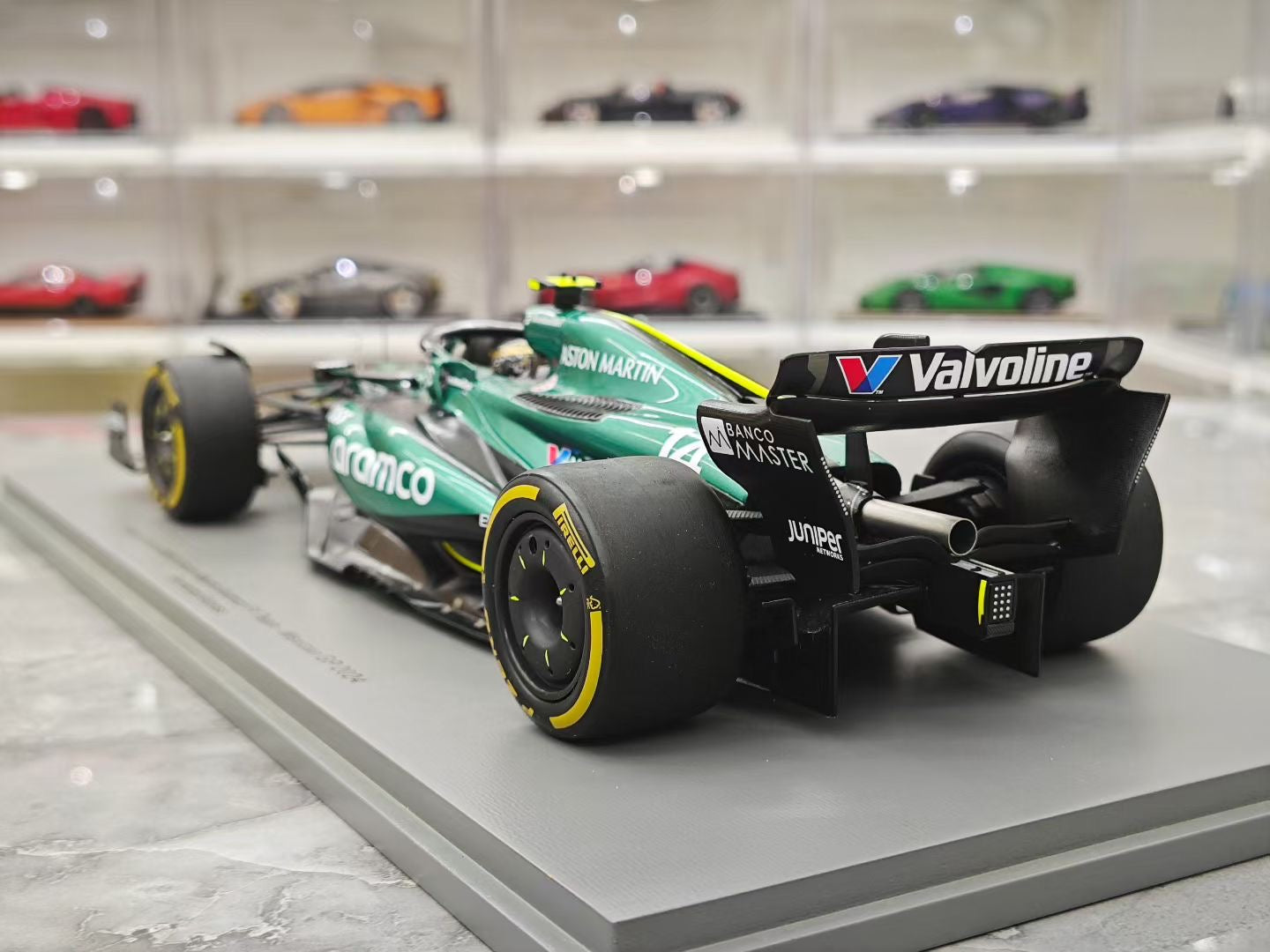 Spark 1/18 2024 Mexican Grand Prix, Aston Martin AMR24, Alonso F1