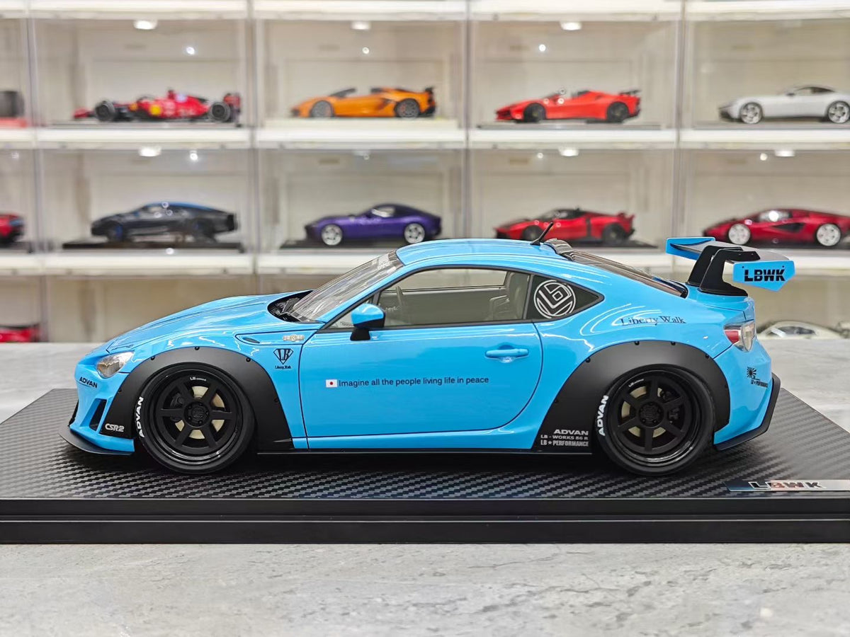 IG Toyota 86 LB-Nation Works Widebody 1:18 Resin Model