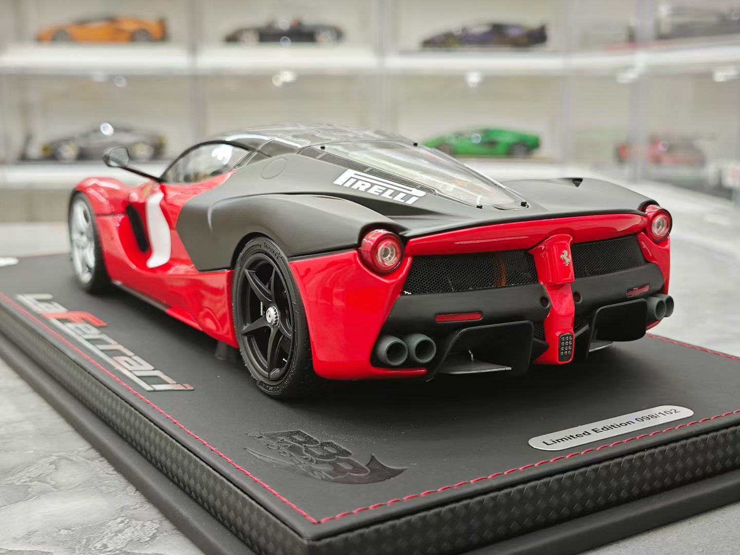 BBR 1/18 Ferrari LaFerrari Test Alloy Model
