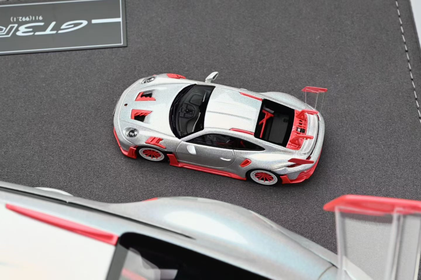 T & P's high-end resin Porsche 911 GT3 RS Sonderwunsch, now in stock in 1/18 and 1/64 scales.