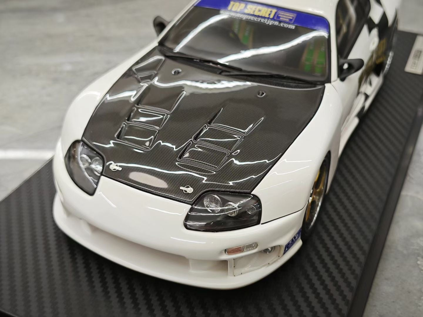 IG 1/18 Toyota Supra A80 TRD 3000GT JDM Resin Model