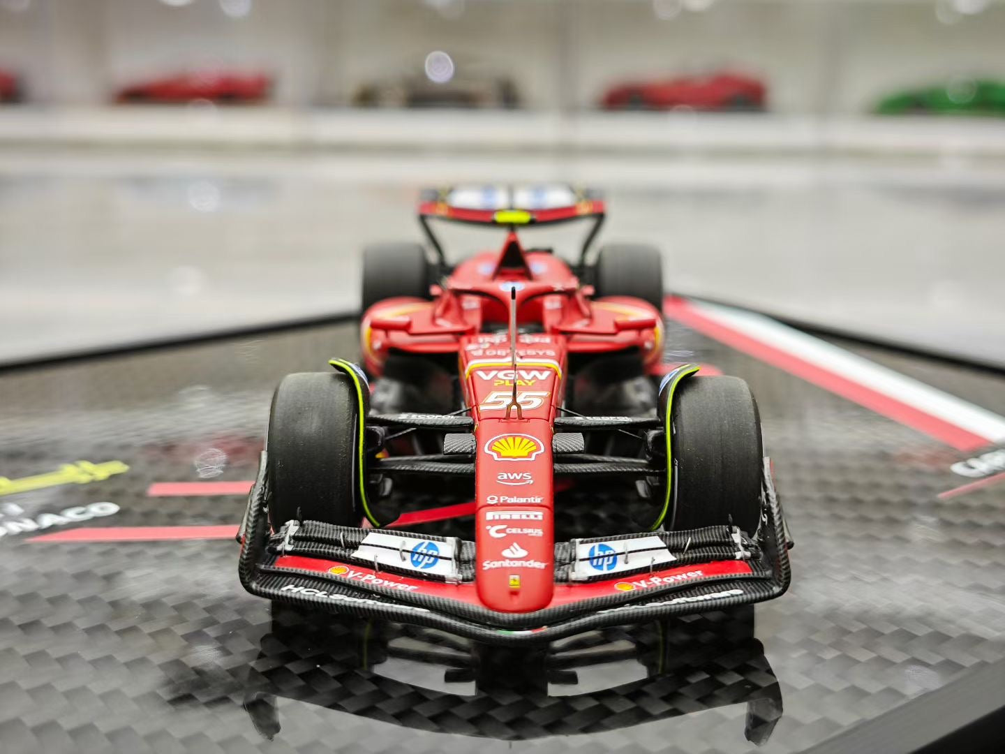 BBR 1/43 2024 Monaco Ferrari SF 24 Leclerc Sainz Set