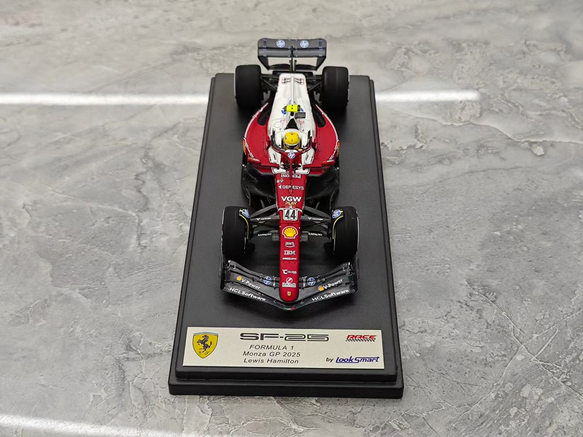 Looksmart 1:43 Scale SF25 (2025 Monza) – Lewis Hamilton F1
