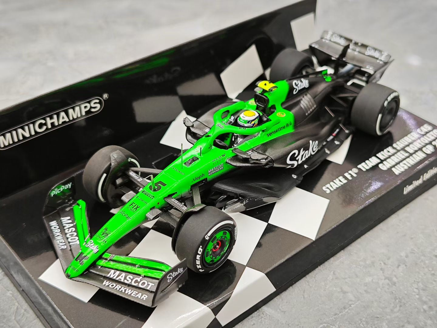 Minichamps 1/43 2025 Australian GP C45 Bortoleto