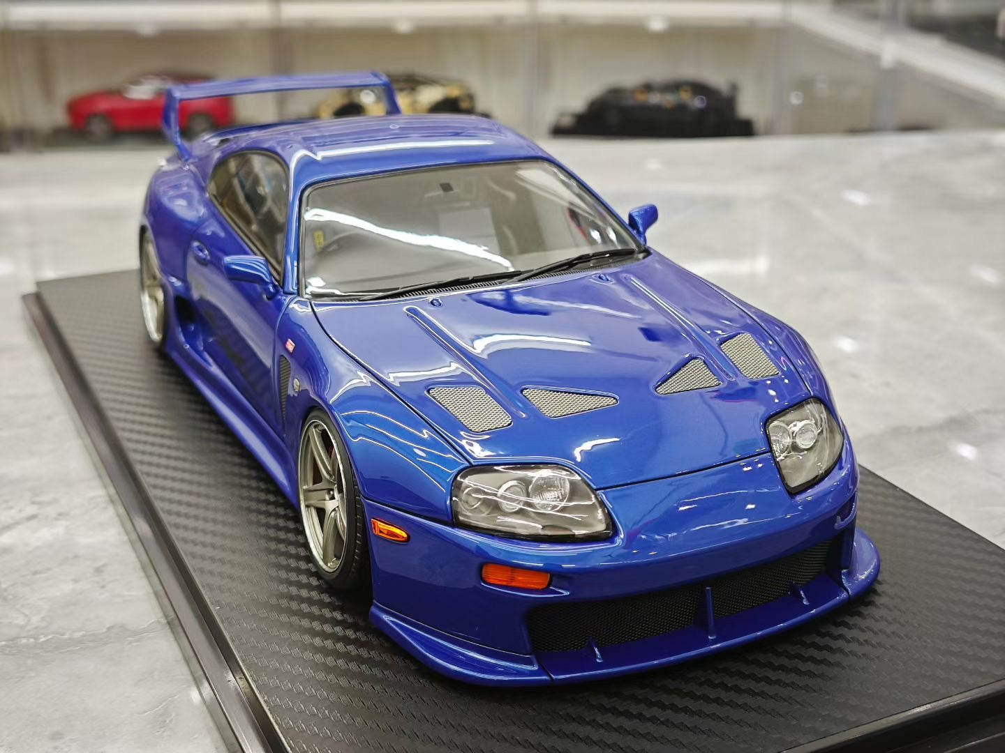 IG 1/18 Toyota Supra A80 TRD 3000GT JDM Resin Model