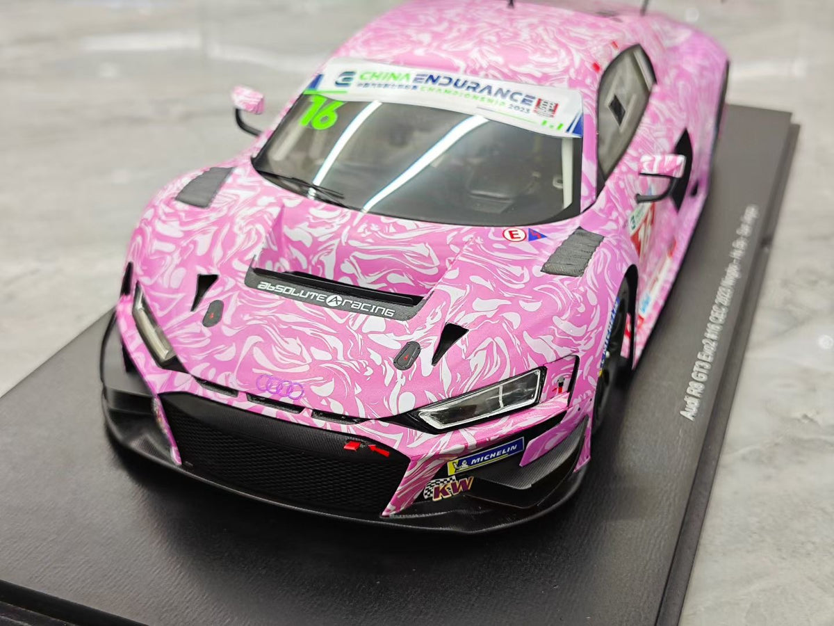 Spark 2023 China Endurance Race – Audi R8 GT3 EVO2 #16 (1:18 Resin Model)