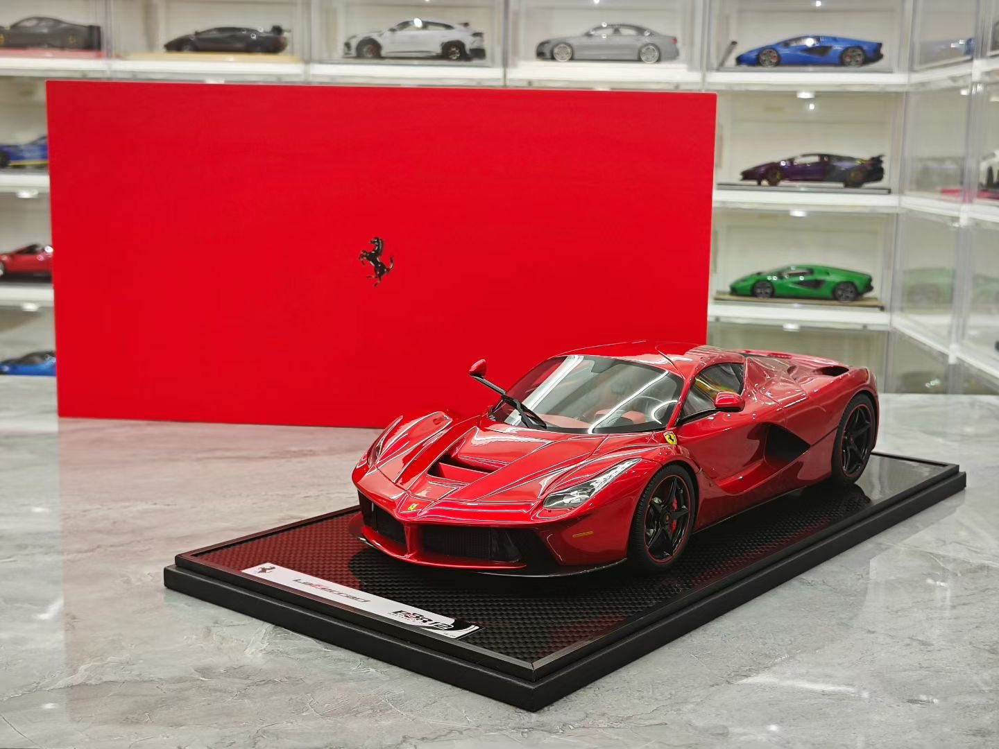 BBR 1/12 Ferrari LaFerrari Hamilton Red Resin