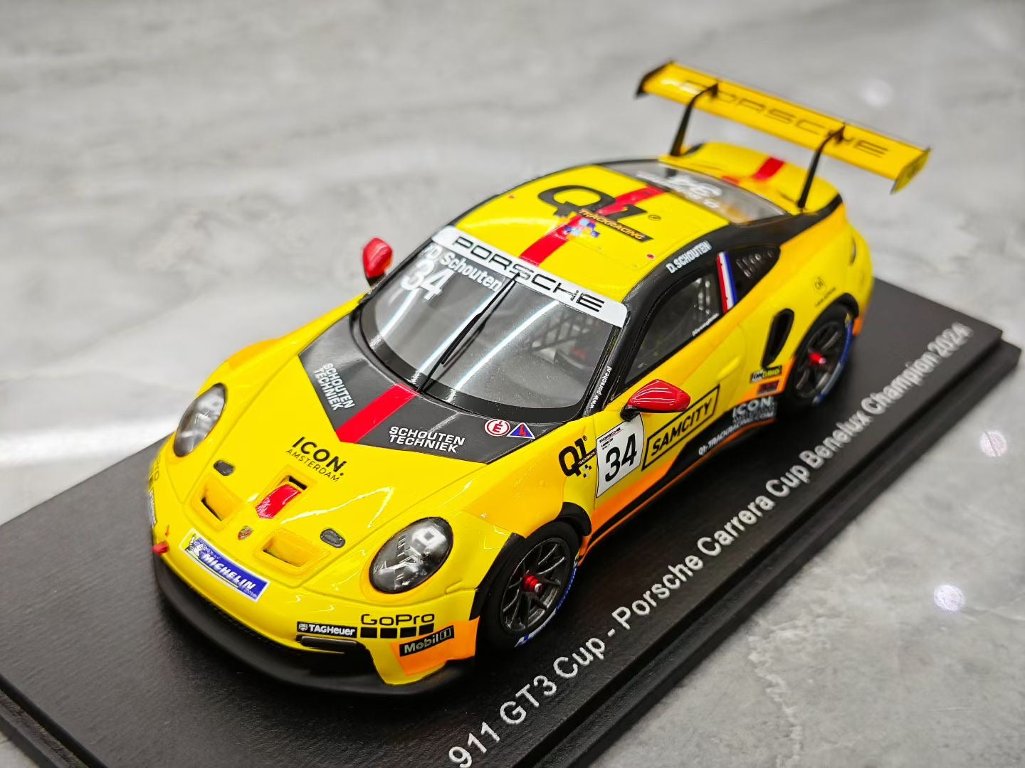 SPARK 1/43 2024 Benelux Carrera Cup Porsche 911 GT3 CUP