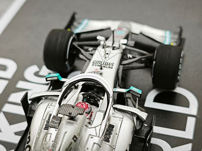 Spark 1:43 scale Mercedes W10 (2019 US Grand Prix, Hamilton) –