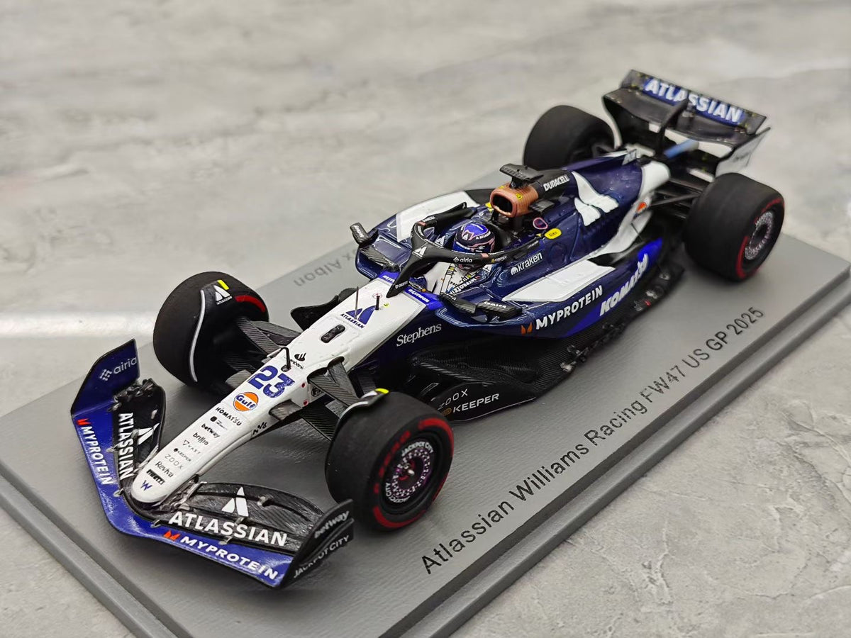 Spark 1:43 Scale Model – Albon, US GP Special Livery