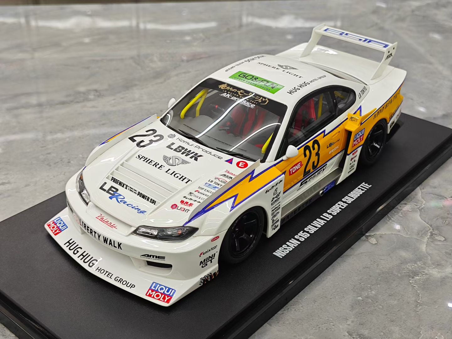 GT Spirit 1/18 Nissan S15 SILVA LB resin