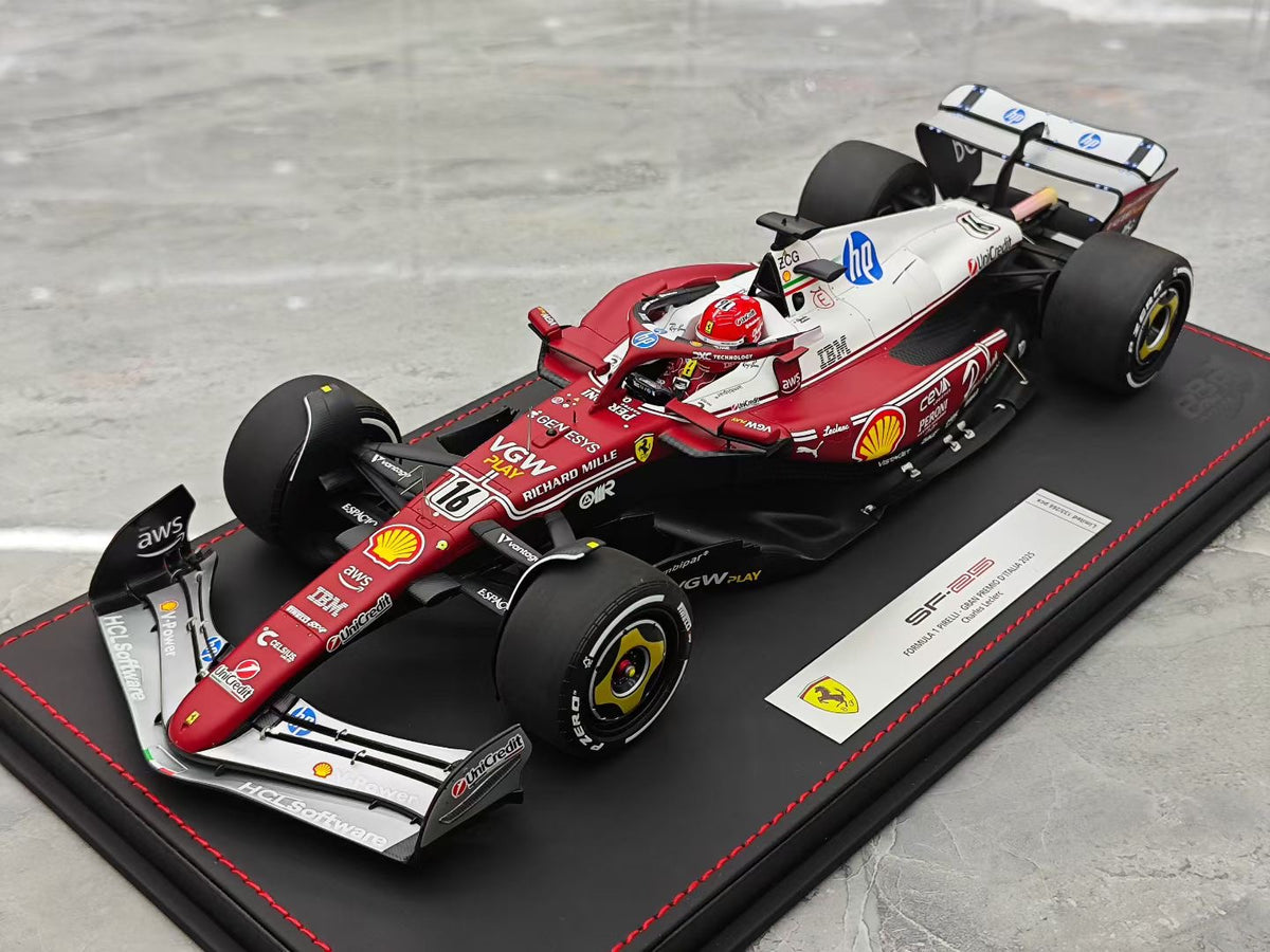 BBR 2025 Monza Ferrari SF25 Hamilton F1 1:18 Scale