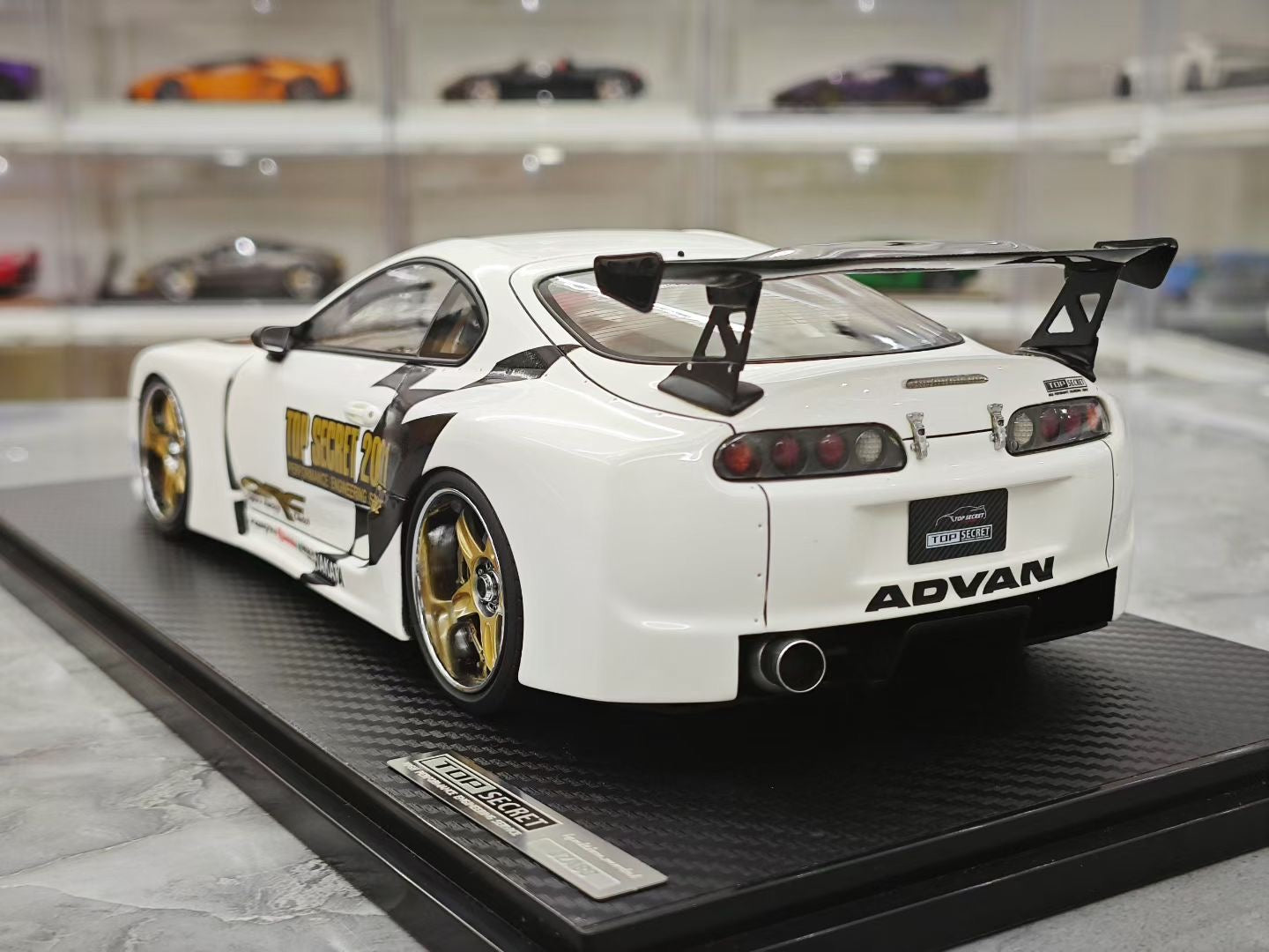 IG 1/18 Toyota Supra A80 TRD 3000GT JDM Resin Model