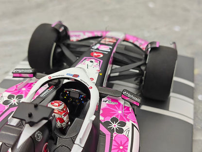 Minichamps 1/18 2025 Japan Station Haas VF-25 Ocon Resin F1