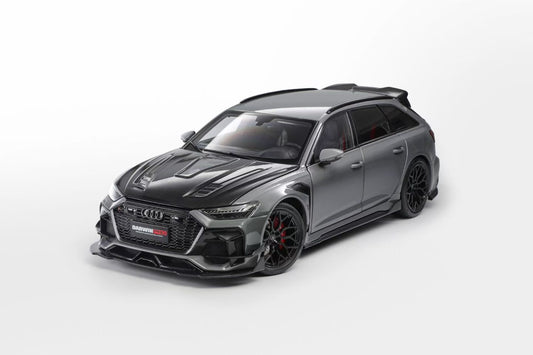 KiloWorks officially authorized 1/18 alloy DarwinPRO Audi RS6 cement gray