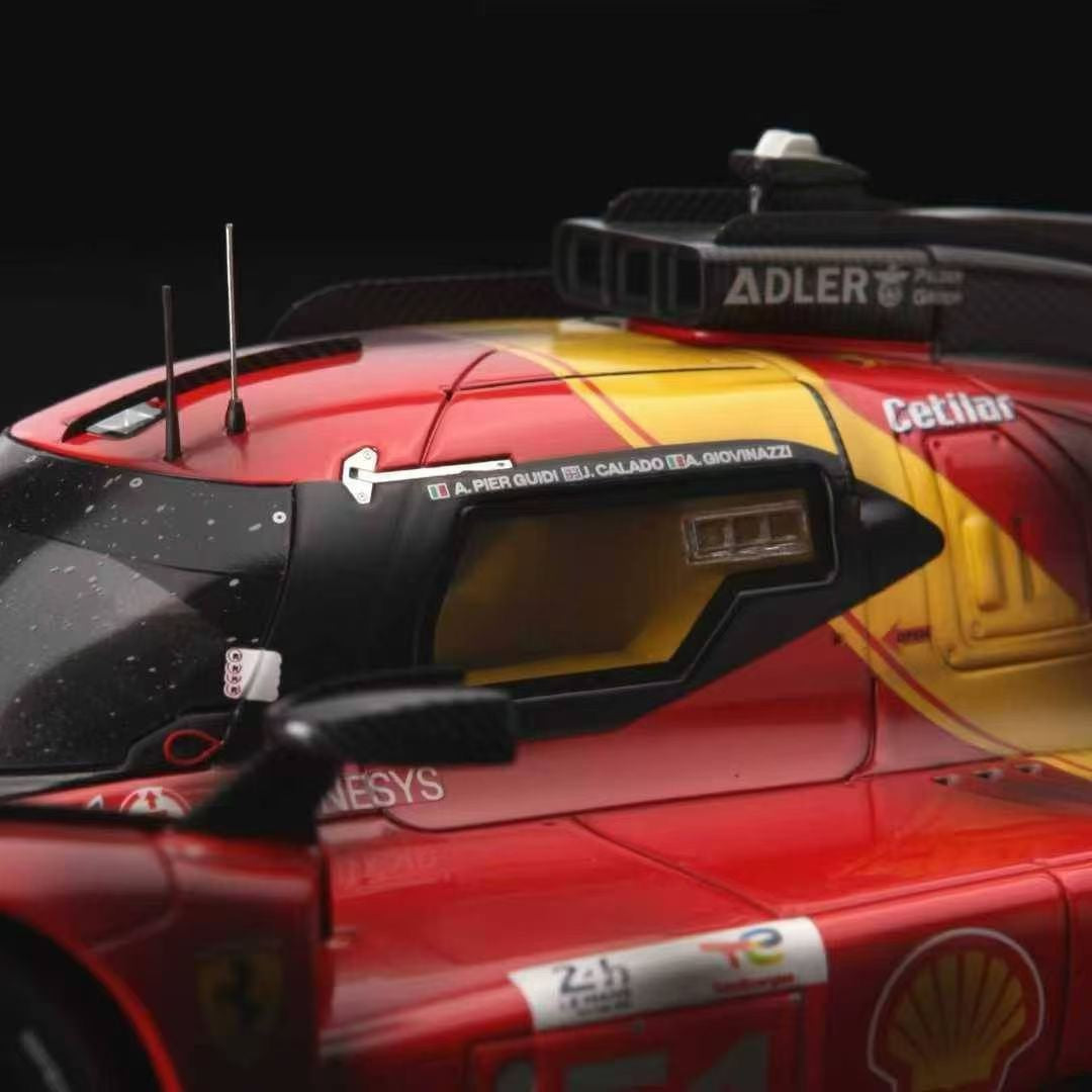 BBR 1/18 Ferrari 499P Centennial Le Mans No. 51 2023 race-winning car Limited edition after the race