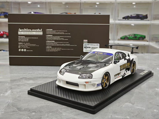 IG 1/18 Toyota Supra A80 TRD 3000GT JDM Resin Model